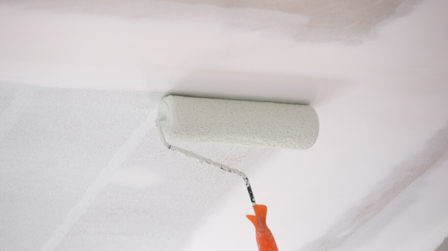 Painting a ceiling