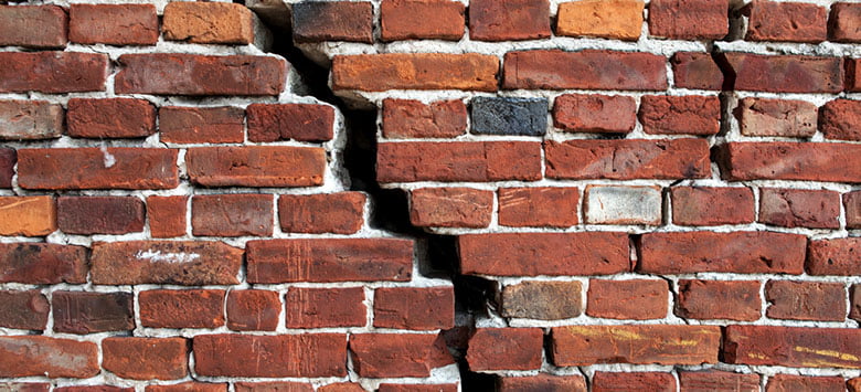 Brick Wall Cracks Types Dangers Cause And Fixing A